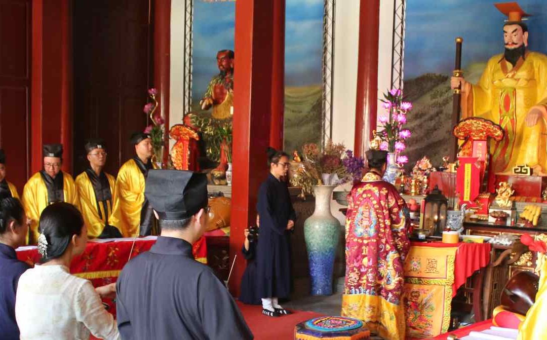 Duanwu Festival at a Taoist temple