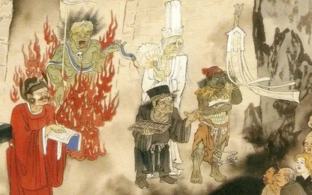 Treating illnesses with a pillow from under a corpse