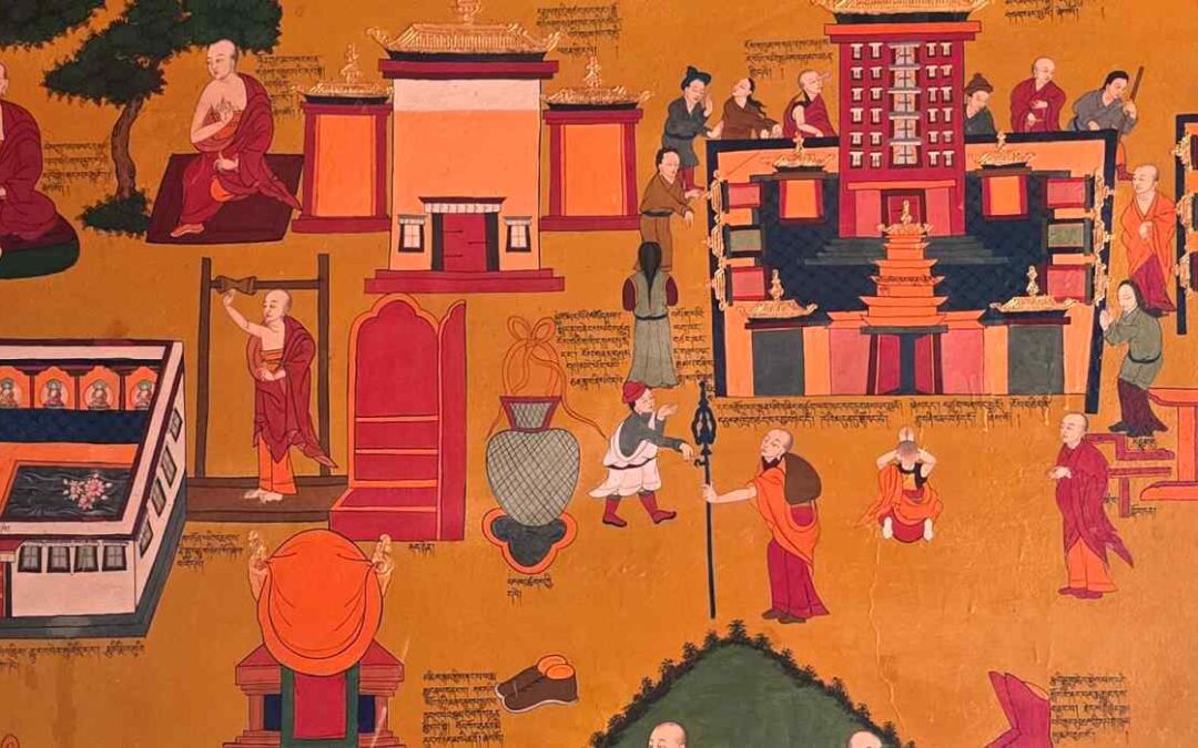 The Discipline Paintings in Tibetan Temples